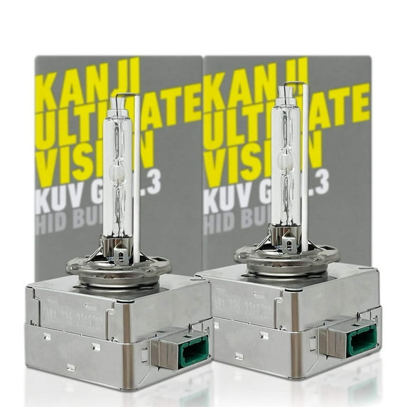 D3S: Dama Kanji Ultimate Vision Gen3 HID Xenon Bulbs | Pack of 2