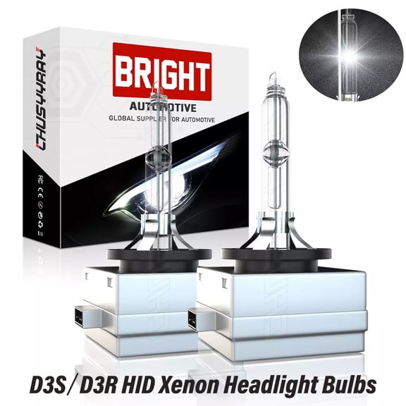 D3S HID Xenon Replacement Bulbs 6000K White for 2013 2014 Ford F150 Headlight High Low Beam 2 Pack