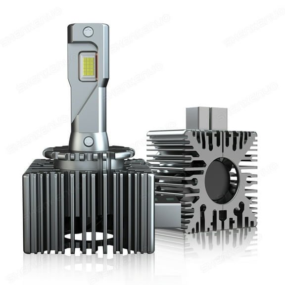 D3S LED Headlight Bulbs 110W Super Bright White, D3S D3R Wireless LED Bulb 6500K 20000LM 2pcs