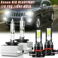 thumbnail image 1 of D3S Xenon HID Headlight + 2504 LED Fog Light Bulbs For Jeep Cherokee 2014-2019, 1 of 12