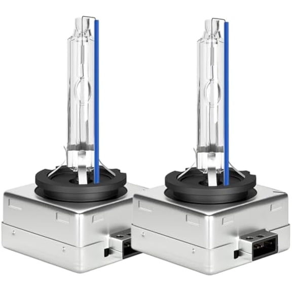 D3S Xenon HID Headlight Bulbs - 8000K 35W High Low Beam 66340 42403 42302 Replacement Lights - Pack of 2