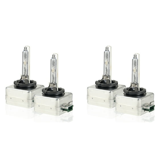 D3S Xenon HID Replacement Headlight Bulbs 35W 6000K White High Low Beam for Charger 2011-2020, 4 Pack (6000K)