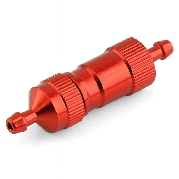 D4.5XD3XL51mm High 3mm RC Tank Accessories for Gasoline Aircraft Airplane Car, Red