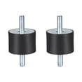 thumbnail image 1 of D40 x H30 Rubber Vibration Isolator Mounts Shock Absorber with M8  x 23mm Stud 2pcs, 1 of 5