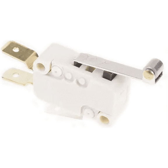 D413V3RD Switch, Snap Action, SPDT, NO/NC, Roller Actuator, Gold Contact, 100mA, 250VAC, Tab Term