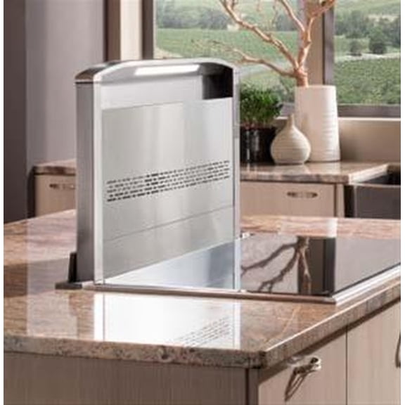 D49M30SB 30 Downdraft Ventilation with Heat Sentry 4 Speed Glass Touch Control Vertex Complete Capture Design and 2 LED Lighting: Stainless Steel"