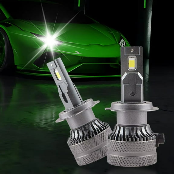 D4R D4S LED Headlight Bulbs 800% Brightness 6000K Cool White High and Low Beam Xenon Replacement HID Lights Plug and Play Canbus Error Free, Pack of 2