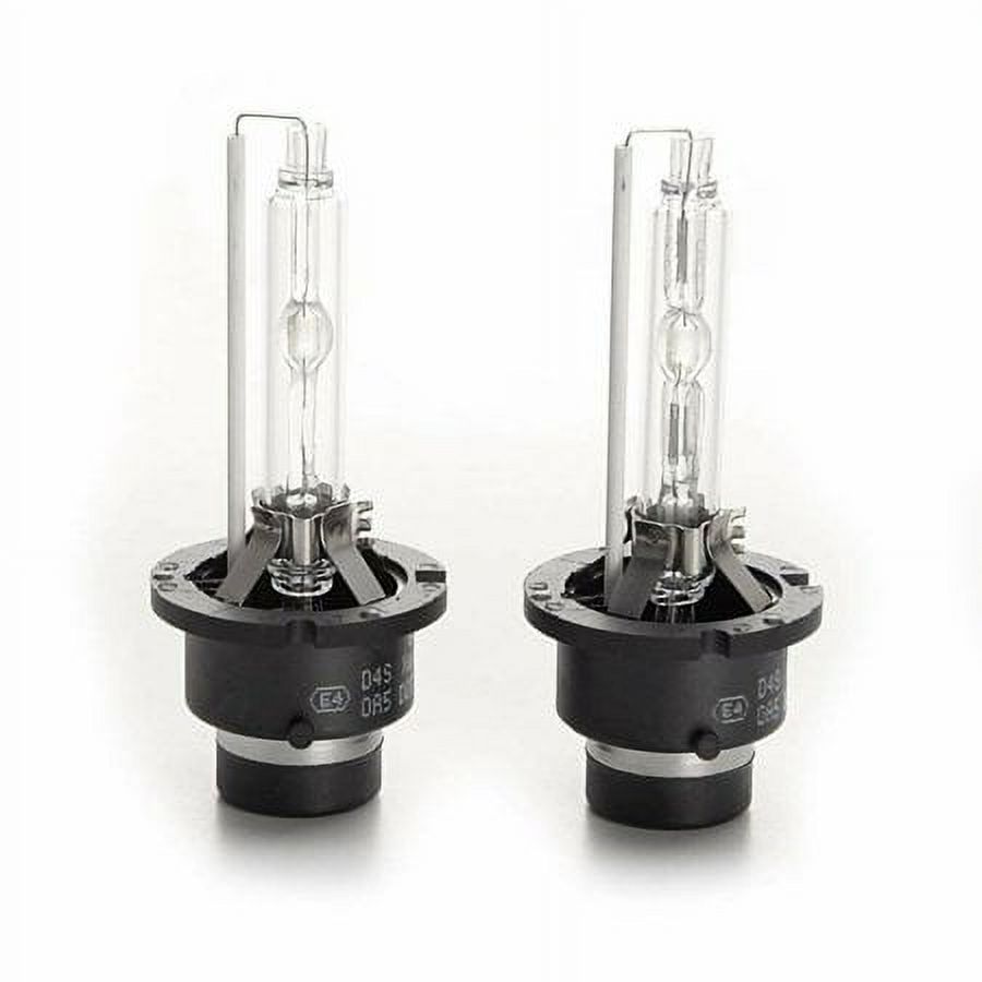 D4S D4R HID Bulbs 35W AC OEM Xenon Headlight Direct Replacement 6000K Crystal White, Pack of 2