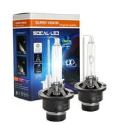 D4S D4R HID Bulbs 35W AC OEM Xenon Headlight Direct Replacement 8000K Iceberg Blue, Pack of 2