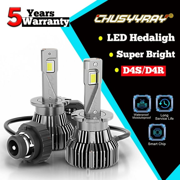 D4S D4R LED Headlight Bulbs Conversion Kit Low Beam Fit Lexus LS460 2010-2014