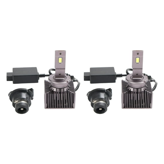 D4S D4R LED Headlight Bulbs Kit 70W 6000K White HID Conversion Lamp Pair