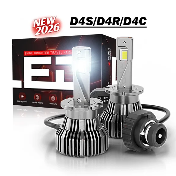D4S LED Headlight Bulbs for Toyota Avalon 2008-2018 HID Replacement Bulbs