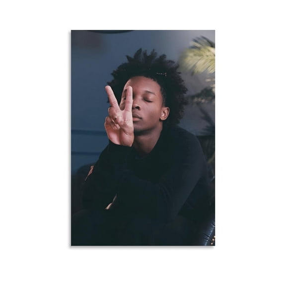 D4vd Art Popular Rapper Poster Artworks Picture Print Poster Wall Art Painting Canvas Gift Decor Home Posters Decorative 12x18inch(30x45cm)