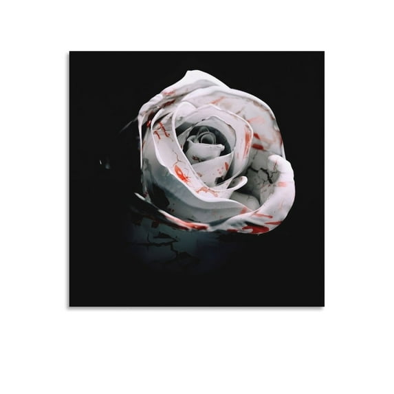 D4vd - Los Petalos Perdidos -poster De Lienzo Decorativo Para Pared 2 Poster Cool Artworks Painting Wall Art Canvas Prints Hanging Picture Home Decor Posters Gift 16x16inch(40x40cm)