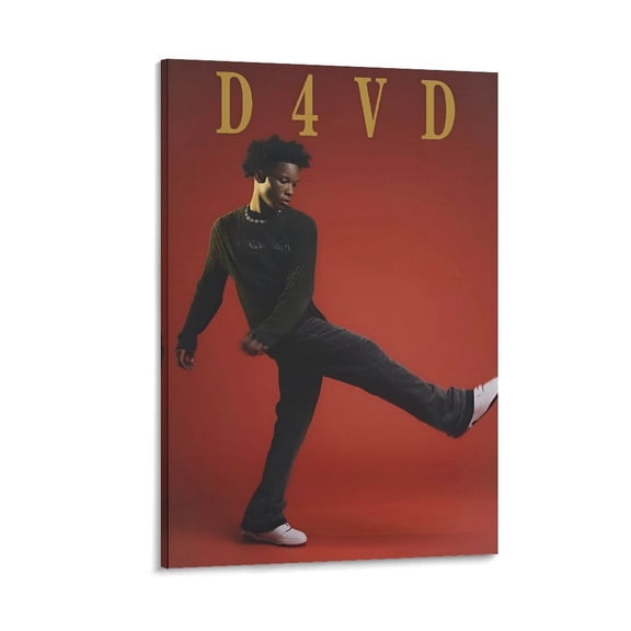 D4vd Posters Songwriter Singer Print Photo Art Painting Canvas Poster 10 (1) Art Poster Canvas Painting Decor Wall Print Photo Gifts Home Modern Decorative Posters 16x24inch(40x60cm)