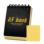 D5 Tattoo Practice Flipbook 7 Sheets 3MM Silicone Skin, Reusable DIY Training Journal for All Skin Types