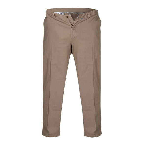 Duke Mens D555 Bruno Stretch Chino Kingsize Pants
