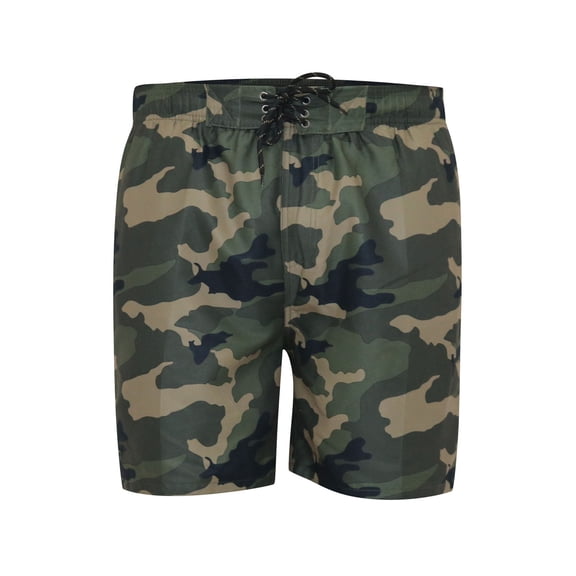 D555 Mens Kody Aop Camouflage Swim Shorts