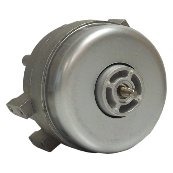 D558 Unit Bearing Motor - 6W 115V 1550 RPM Shaded Pole Motor, 1 Speed, .42 Amps, CWLE Rotation, Sleeve Bearing, 1/4-20 Threaded Shaft