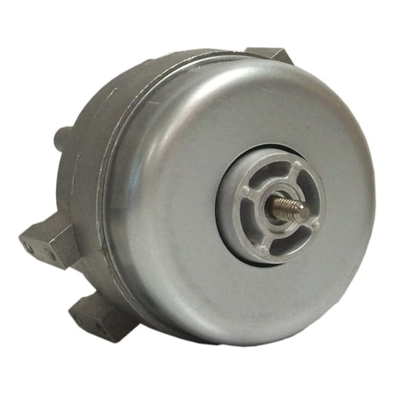 D558 Unit Bearing Motor - 6W 115V 1550 RPM Shaded Pole Motor, 1 Speed, .42 Amps, CWLE Rotation, Sleeve Bearing, 1/4-20 Threaded Shaft