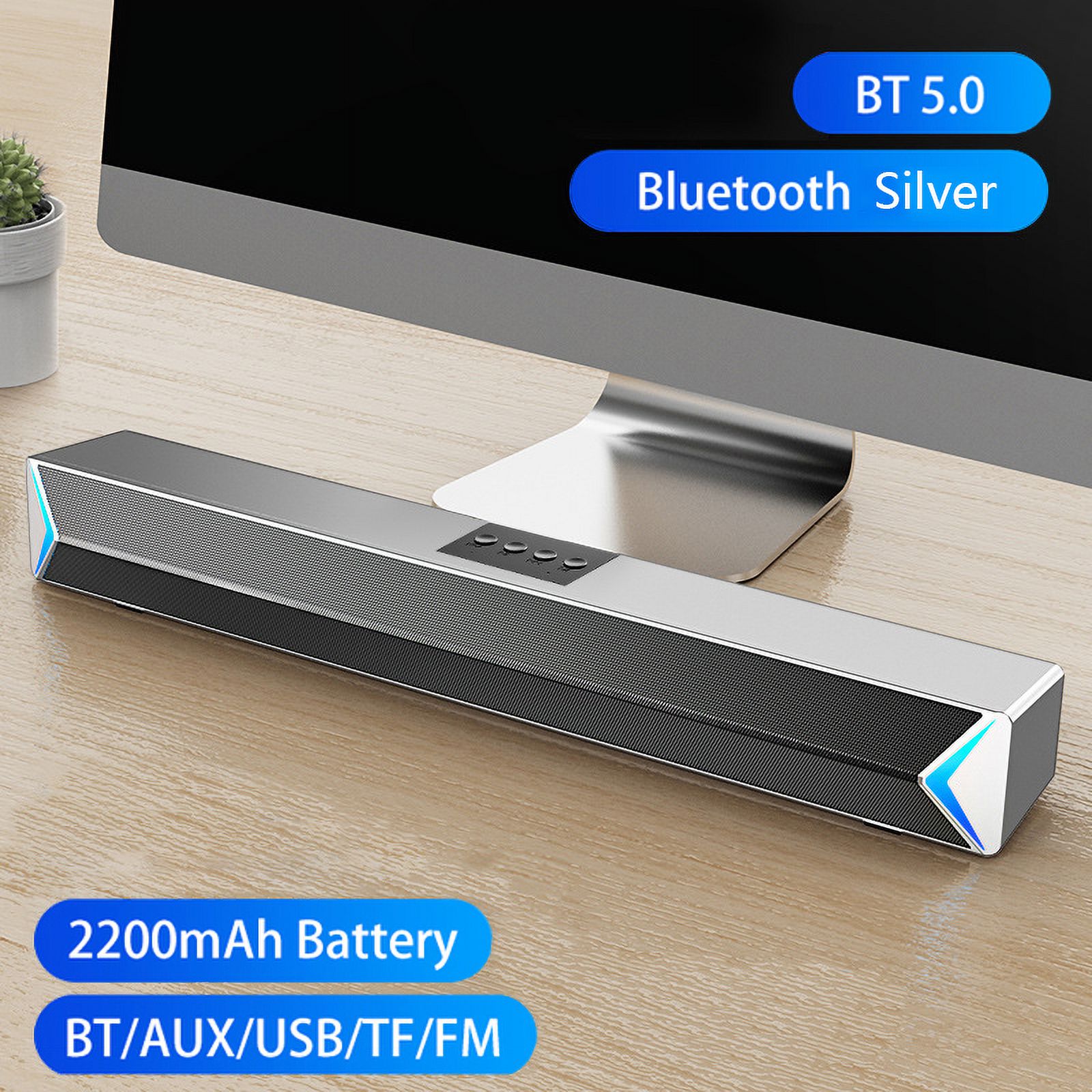 D6 Speakers TV Sound Bar USB Wired and Wireless Bluetooth Home Theater