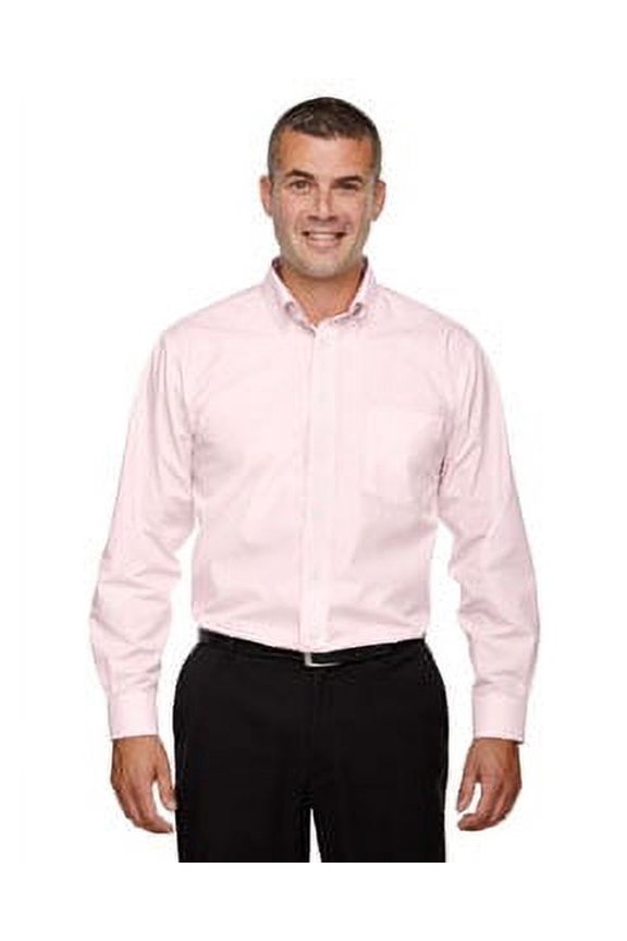 D640 Devon & Jones Crown Woven Collection Gingham Check Pink 4XL