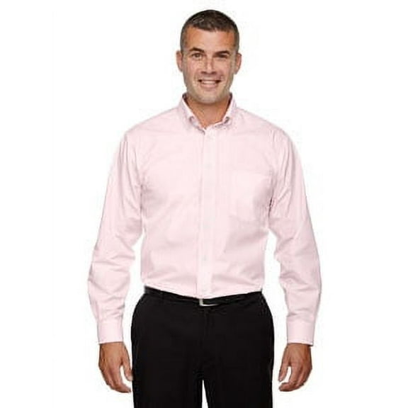 D640 Devon & Jones Crown Woven Collection Gingham Check Pink 4XL