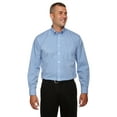 thumbnail image 1 of D640 Men's Crown Collection Gingham Check - French Blue - X-Large, 1 of 2