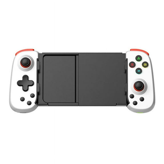D6DP Gamepad Stretching Extendable Gaming Controller Bluetooth Handle Pad for Phone Android Gamepad Game Accessoires A,1 x D6DP Gamepad,White