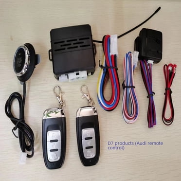 108dB Car Alarm With Vibration Sensor & Remote - Wireless Magnetic Anti-Theft Device For Cars, Trucks, Home Use (Upgrade 4.0)