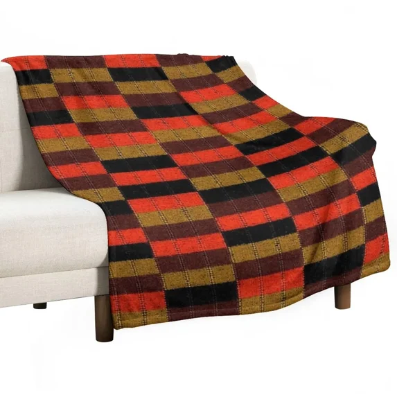 D78 Moquette - D Stock - London - Throw Blanket Picnic Blankets Sofas Of ration Large Blankets