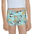 Easygdp Dogs Girls Hipster Cotton Underwear Little Girls' Underwear Toddler UndiesLarge