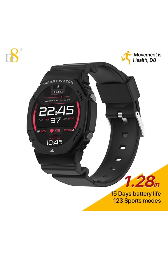 Smart Watch for iOS and Android Phones, Watches for Men Women IP67 Waterproof Smartwatch Fitness Tracker Watch with Heart Rate/Sleep Monitor Steps Calories Counter
