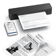 D830 Portable Printer Wireless for Travel, Supports 8.5 x 11 Inch Thermal Paper, Bluetooth Compatible with iOS, Android, Laptop