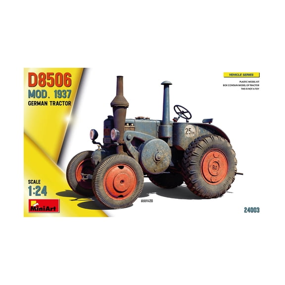 MiniArt Models D8506 Mod. 1937 German Tractor New