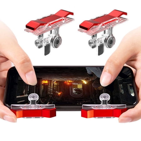 D9 PUBG Game Controller Gamepad Mobile Phone L1 R1 Trigger Shooting Aim Key Butt