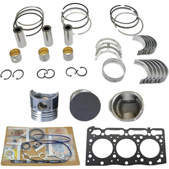 D905 Engine Overhaul Rebuild Kit (No cylinder liner and valve) For Kubota D905 D905E B905B B905H Engine B1700DT BX2200D BX23LB Tractor Bx22 Compact Tractor With Loader And Backhoe