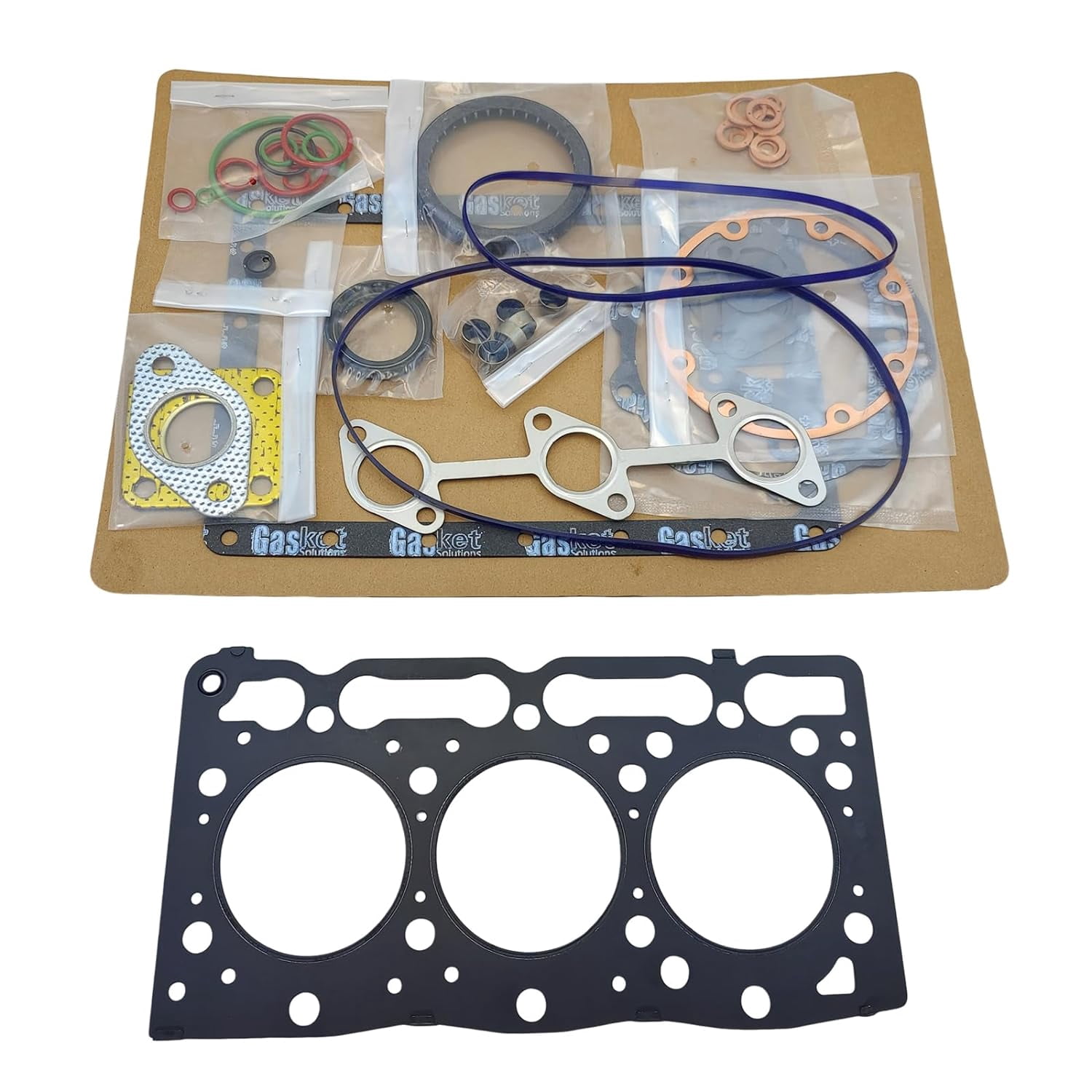 99366 D905 Full Head Gasket Set Kit 16226-99366 1622699366 for Kubota D905 ...
