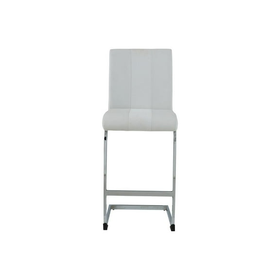 Global Furniture USA Contemporary Bar Stool, White