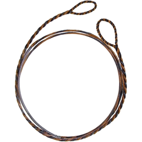 D97 Recurve Bow String, 16 Strands Handmade Flemish Twist Bowstring Replacement, Multiple AMO Sizes 56"-62", High Performance HMPE String for Traditional Longbow & Recurve Bow