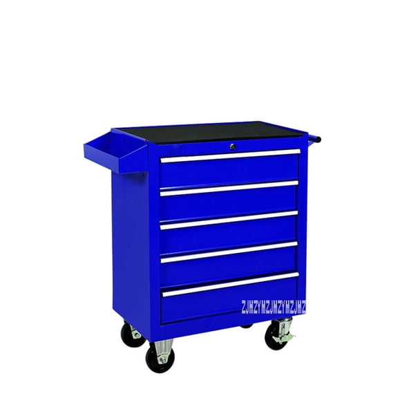 DA-25 5 Drawer Storage Tool Box Trolley Workshop Hardware Mobile Multi-Functional Auto Car Repair Maintenance Toolkit Cabinet