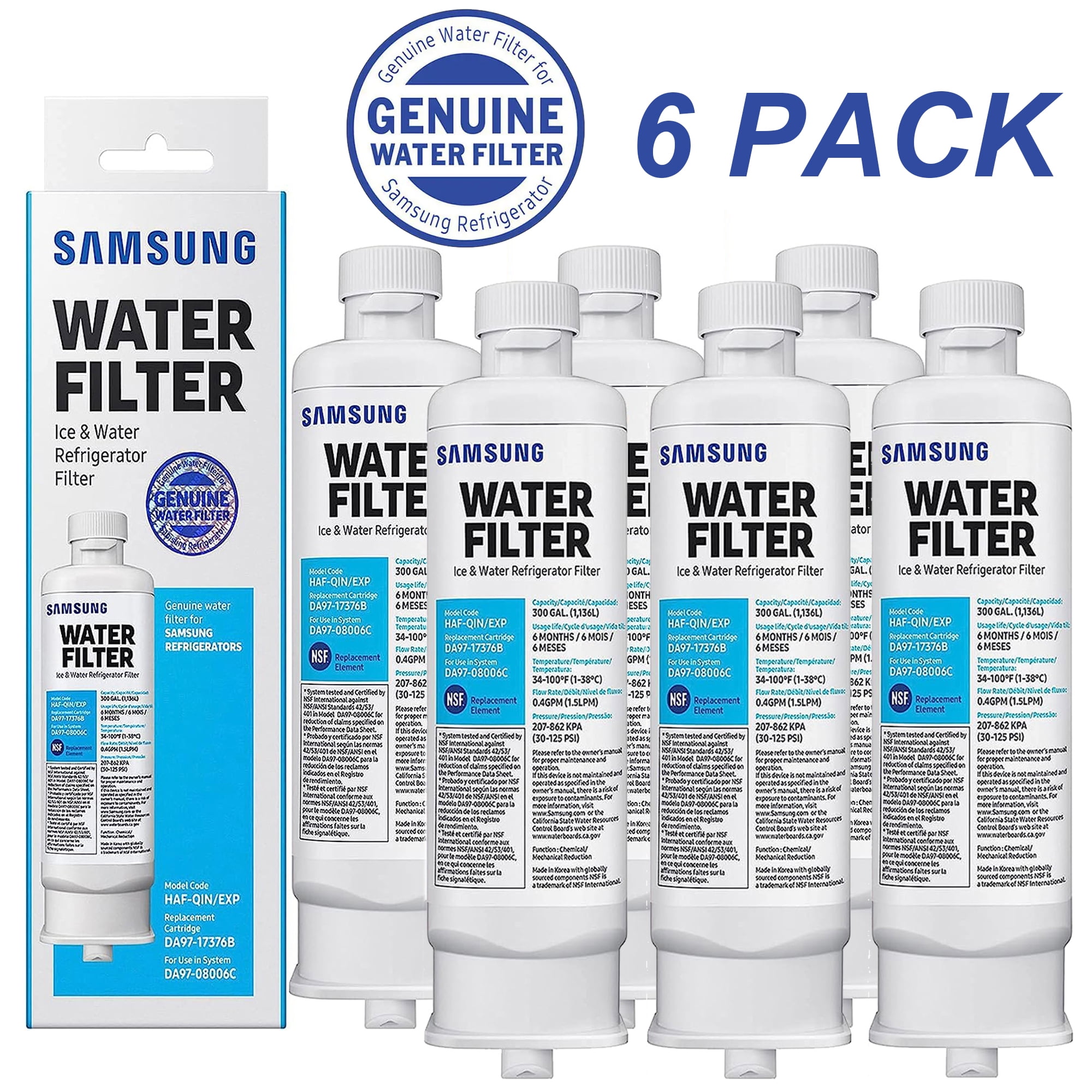 DA9717376B HAFQIN, DA9717376B HAFQIN/EXP Refrigerator Water Filter