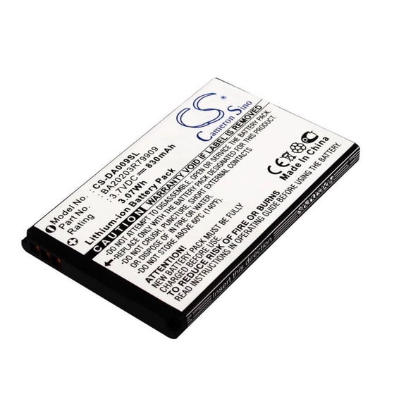 DAA-BA0009 BA20203R79909 Battery for Creative Zen Micro Photo Zen Micro Photo 4G Zen Micro Photo 8G
