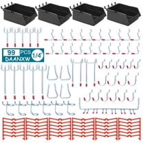 Onward - Pegboard Hooks: Hook Type: Curved Hook; Mount Type
