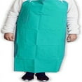 thumbnail image 1 of DAB Bib Style Adult Work Apron | 35" (89 cm) x 45" (114.3 cm) | Lightweight 0.8 lbs (0.36 kg) | PVC & Polyester Blend | Adjustable Ties | Debris & Moisture Protection | Reusable, 1 of 2