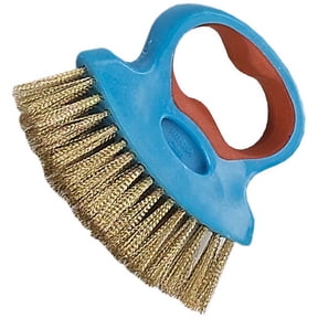 DAB Wire Bristle Cleaning Brush | Tough and Durable | Flared Bristle Design for Hard-to-Reach Areas | Easy-Grip Handle | Your Go-To Tool for Detailed Cleaning Tasks