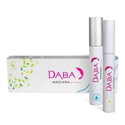 Dabalash Waterproof & Gentle Vegan Mascara, Length & Volume, Very Black, 0.45 oz & 0.3 oz