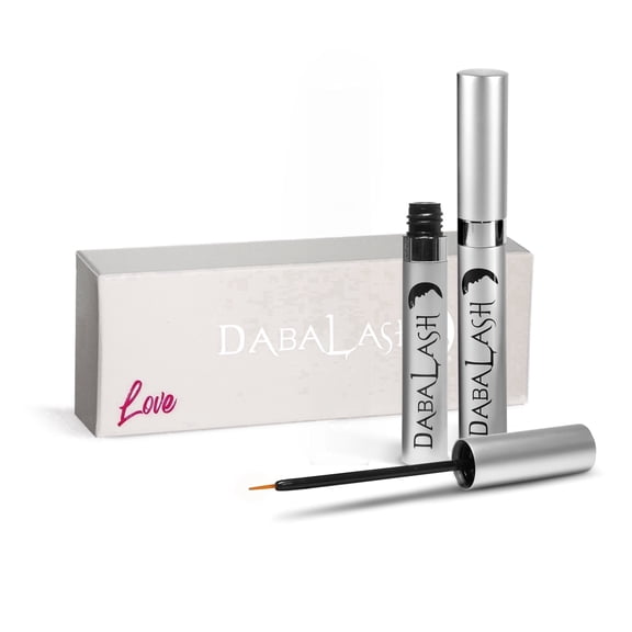 DABALASH Professional Eyelash & Brow Strengthener – Give Lashes A Longer, Fuller Look – 2 Pack