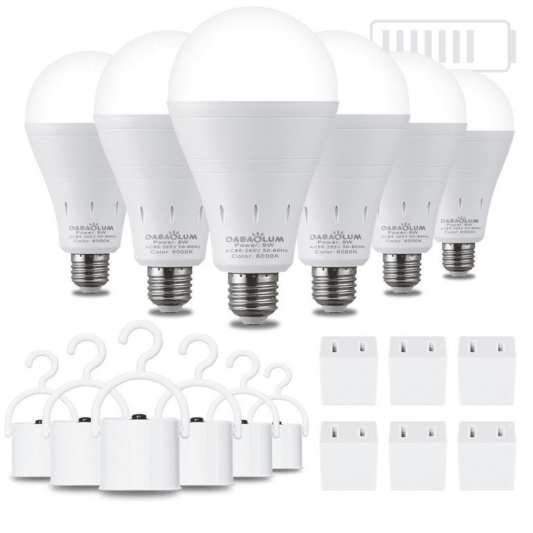 Battery operated light bulb hot sale walmart