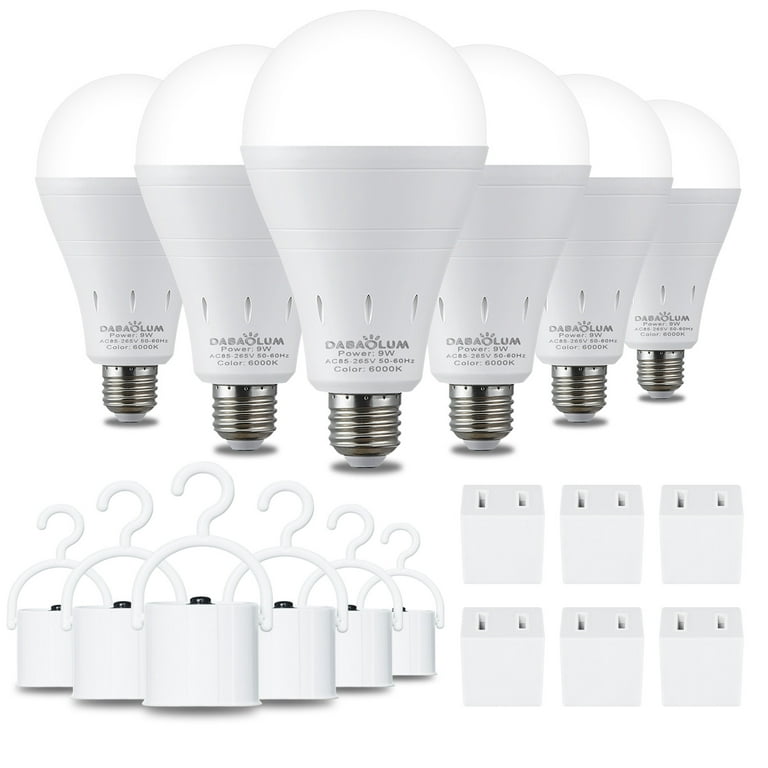https://i5.walmartimages.com/seo/DABAOLUM-Rechargeable-Light-Bulbs-9W-6000K-Emergency-1200mAh-Battery-Operated-Bulbs-E26-27-Hook-Power-Failure-Outage-Camping-6pcs_56c4713b-1a97-497f-b413-125aa60d2291.99f78a4fc107c3940b56fe878f08bd47.jpeg?odnHeight=768&odnWidth=768&odnBg=FFFFFF